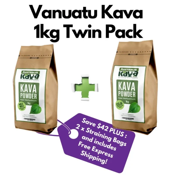 Vanuatu 1kg Twin Pack - Australia Kava Shop