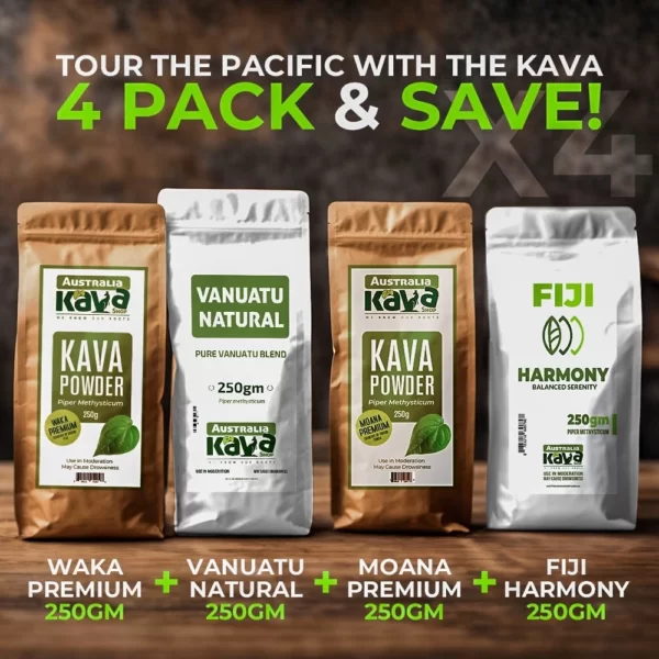 Kava 4 Pack - Australia Kava Shop