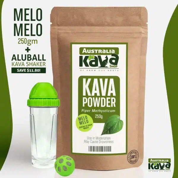 Aluball Kava Shaker Melo Melo 250gm Combo - Australia Kava Shop