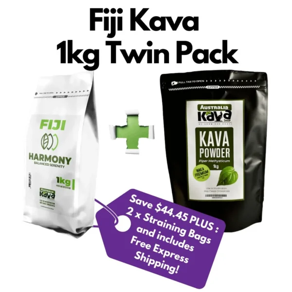 Fiji Kava 1kg Twin Pack - Australia Kava Shop
