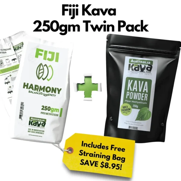 Fiji Kava Twin Pack 250gm - Australia Kava Shop